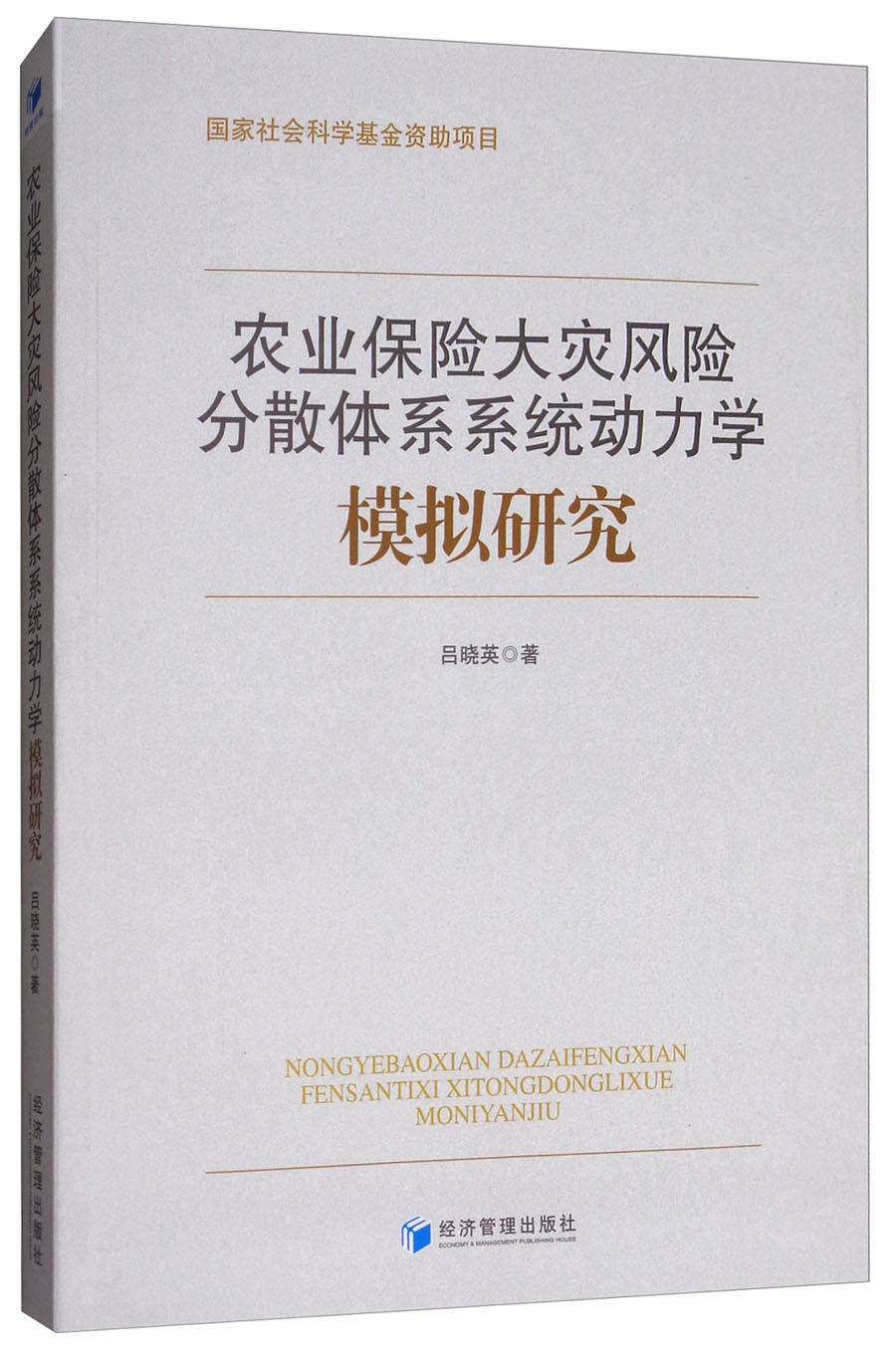 农业保险大灾风险分散体系系统动力学模拟研究