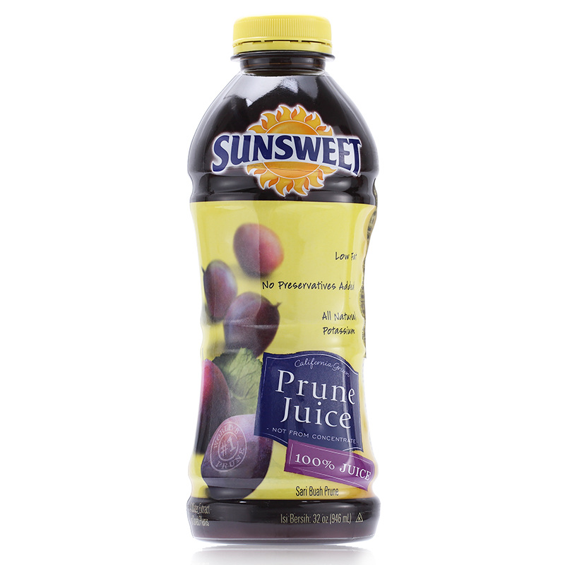 SUNSWEET 日光西梅汁 946ml NFC原榨营养美味无添加防腐剂 富含纤维素