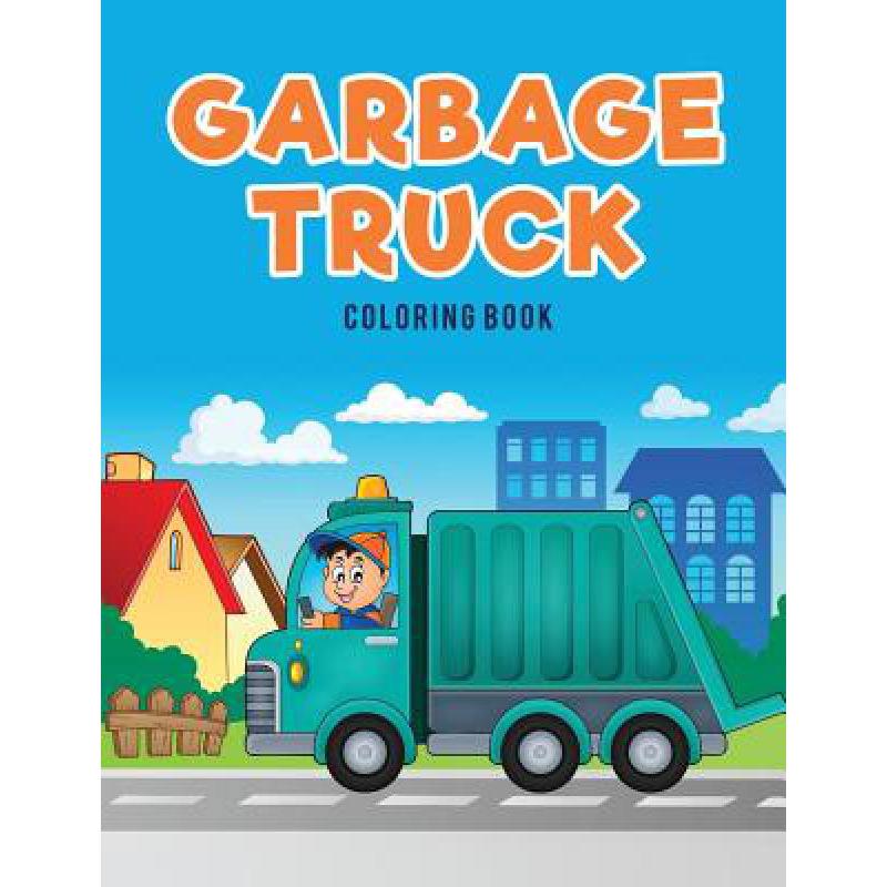 预订 Garbage Truck Coloring Book