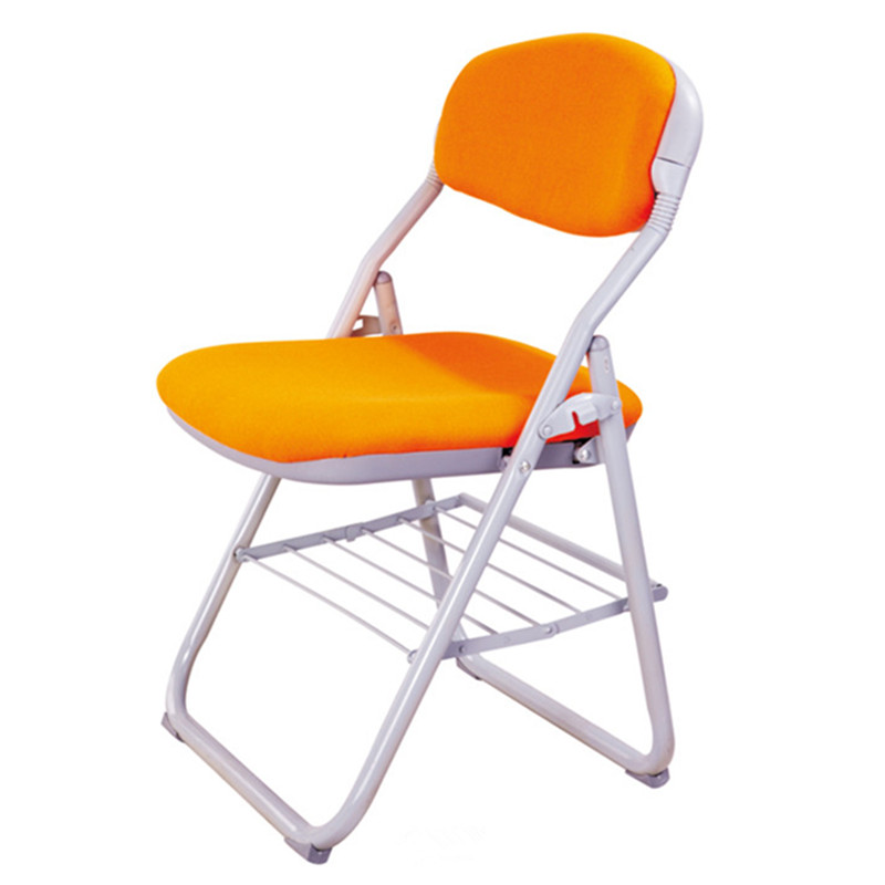 好环境(hhj)折叠培训椅 布艺开会用椅 听课椅 展会用椅 折叠加书网颜色可选 W534*D549*763H