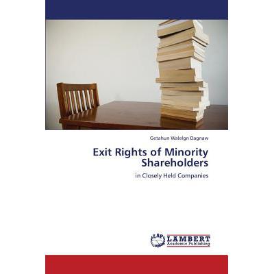 预订 Exit Rights of Minority Shareholders
