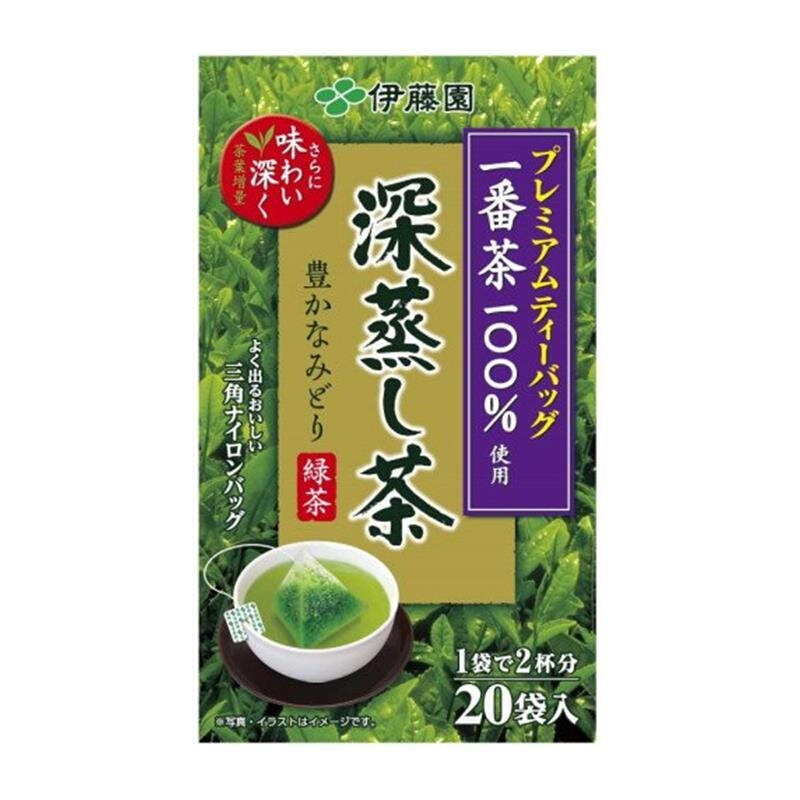 【jd物流 日本直邮】绿茶 茶包 健康茶叶包 伊藤园日本茶叶进口茶 深