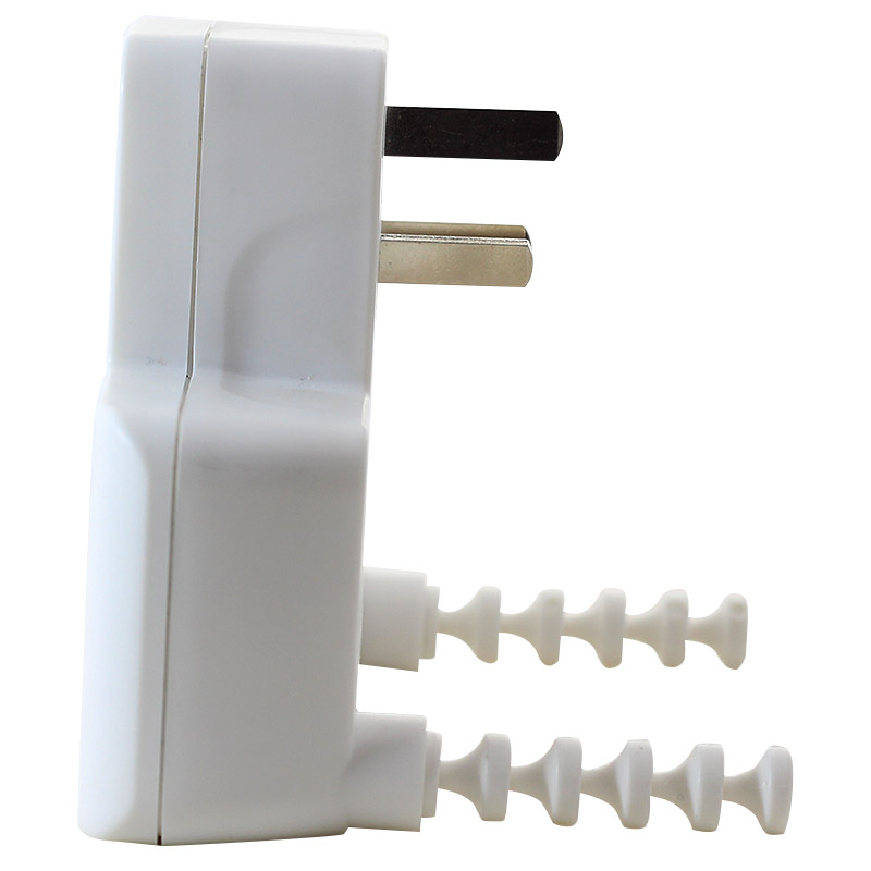 惠尔金TF-202一转二两位带保护门新国标转换插座转换插头转换器接线板