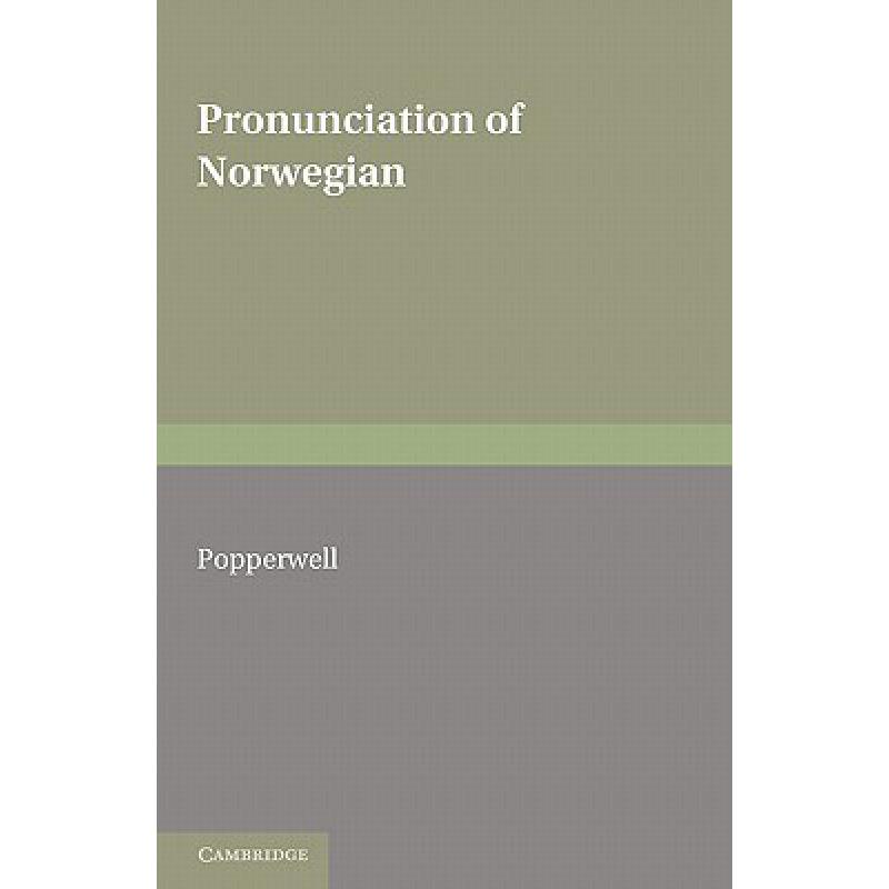 预订 The Pronunciation of Norwegian
