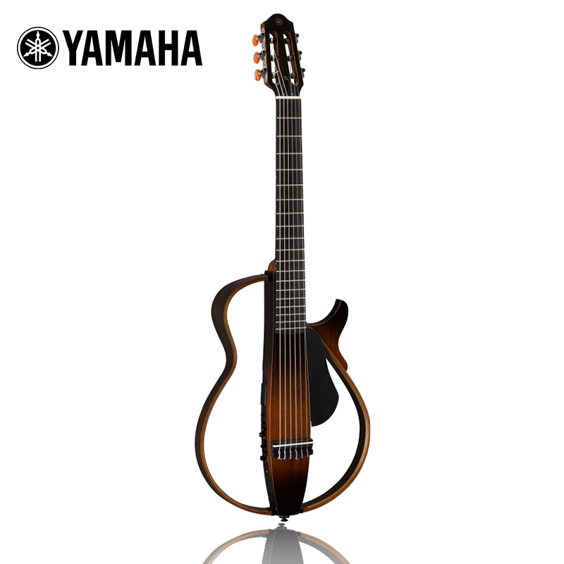 雅马哈(YAMAHA)静音民谣吉他SLG200S/古典SLG200N 便携电箱琴SLG200 N TBS黑色古典