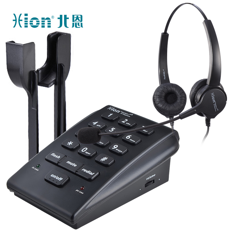 北恩（HION） U800客服录音话务盒 U800单话盒+FOR630D降噪双耳+三年质保