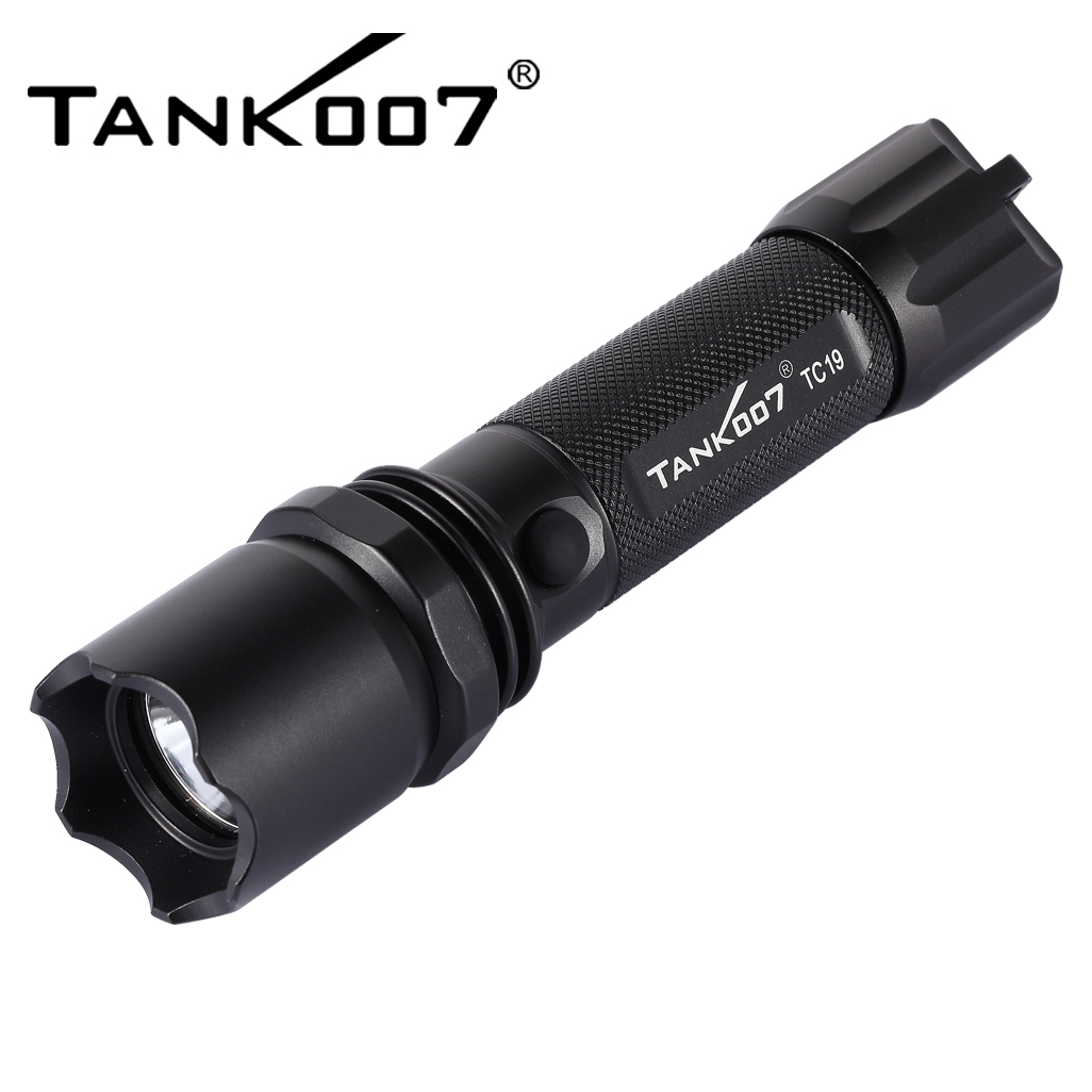 探客TANK007 TC19警用标准型直充手电筒 1支