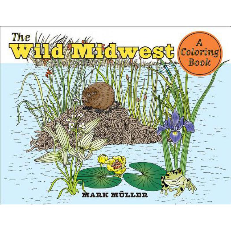 预订 The Wild Midwest: A Coloring Book