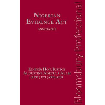 预订 Nigerian Evidence Act : Annotated