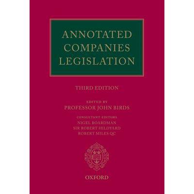 预订 Annotated Companies Legislation