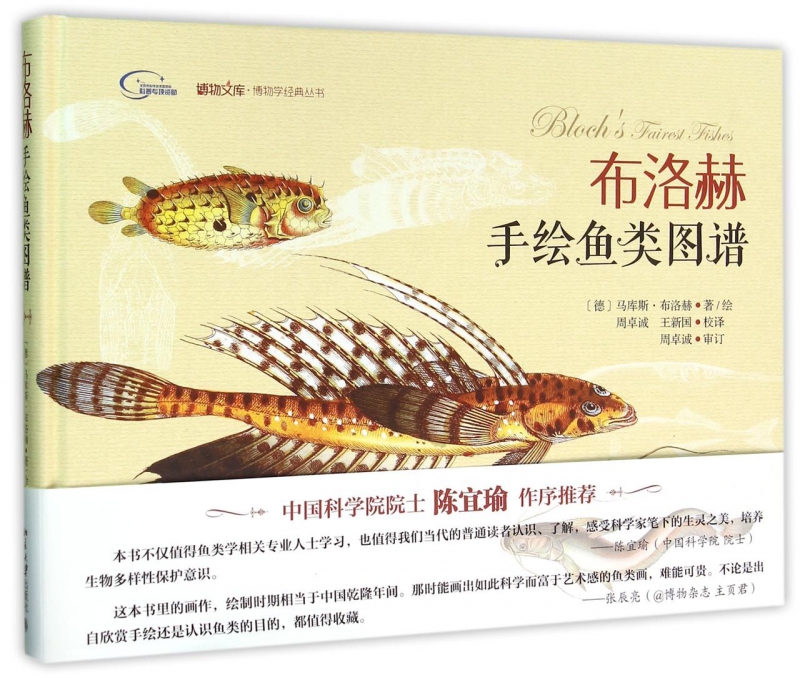 布洛赫手绘鱼类图谱(精)/博物学经典丛书/博物文库