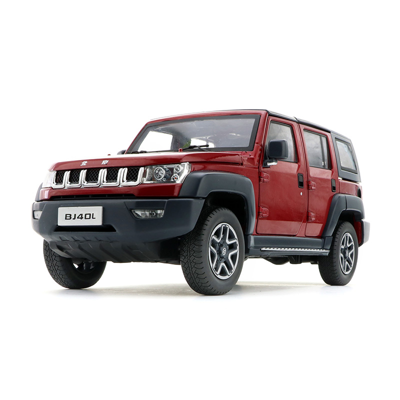 1:18 北汽 北京 bj40l bj40 中国版 越野车suv原厂仿真合金收藏汽车