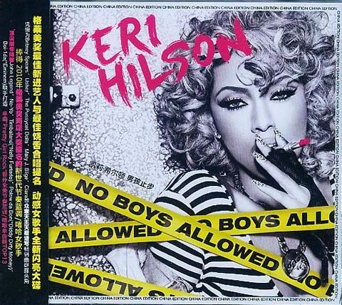 keri hilson 凯莉希尔顿:男孩止步 2010专辑(cd)凯莉希尔森