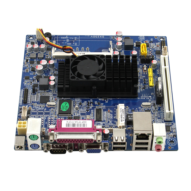 探路狮 凌动迷你d525双核 2com工控12v广告机主板工控机主板ops电脑