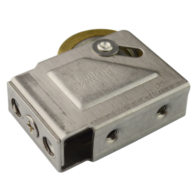 迪福德 2个装76型老式铝合金门窗滑轮平移推拉窗滚钢珠轴承轮子铜质轮盘 2个的价格