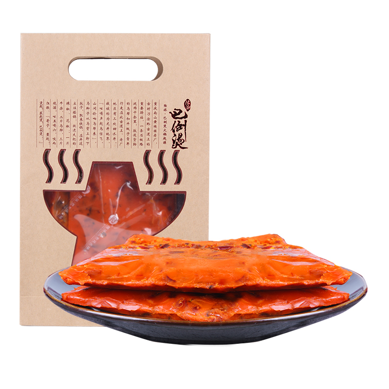ba dao tang)正宗手工纯牛油火锅底料400g手工味道四川重庆火锅包装