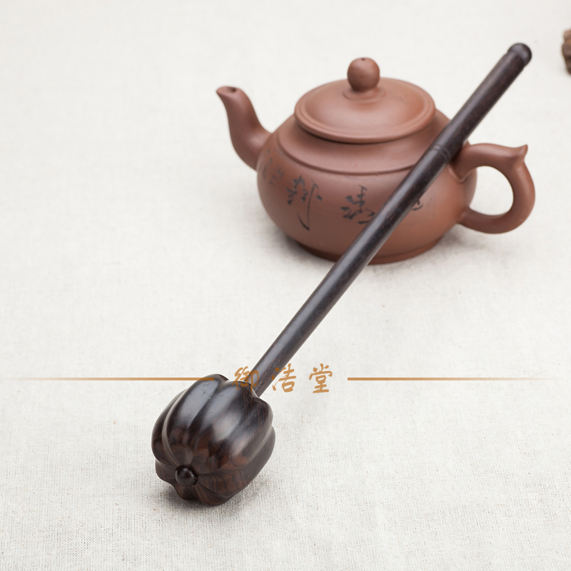 檀友志 南瓜乌木红檀木质实木健身锤按摩木锤子按摩敲打经络健身健身