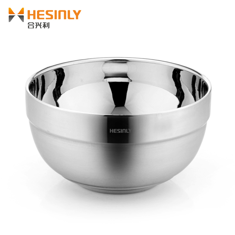 双层隔热碗家用食堂吃饭碗耐摔宝宝碗大汤碗泡面碗带盖 双层碗-不带盖