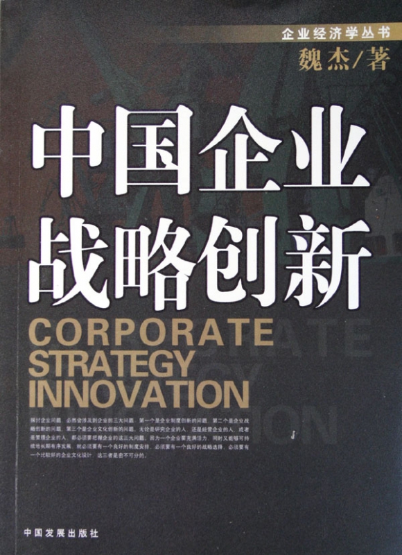 中国企业战略创新/企业经济学丛书