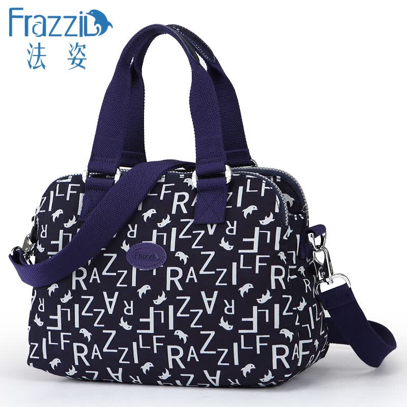 frazzil/法姿手提包女包包新款小海豚字母款斜挎包