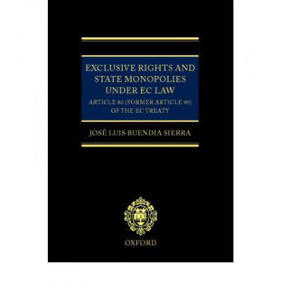 预订 Exclusive Rights and State Monopolies Under ...
