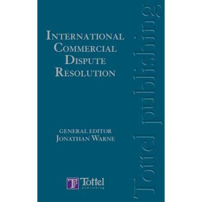 预订 International Commercial Dispute Resolution