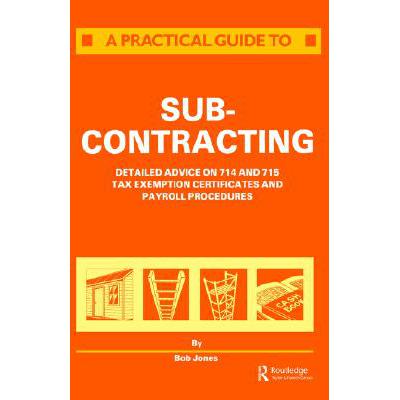 预订 A Practical Guide to Subcontracting