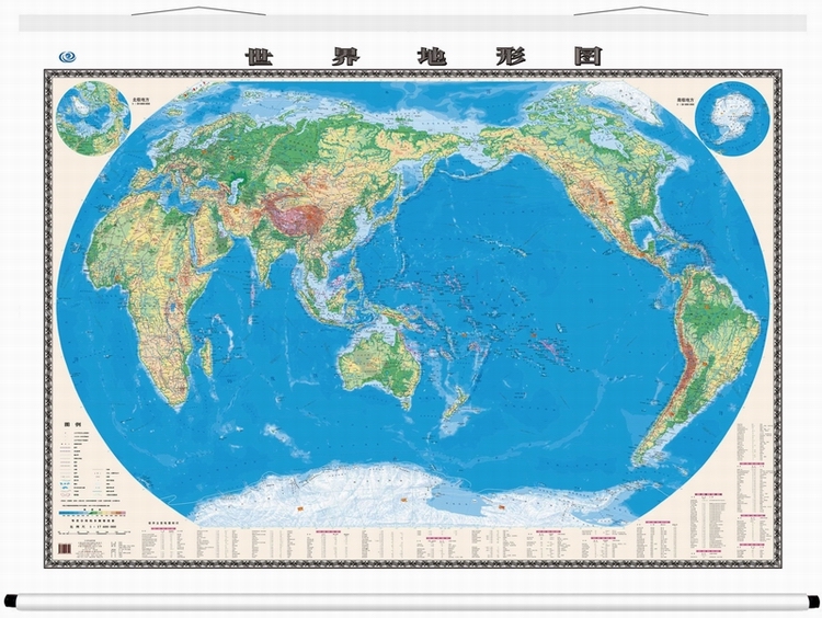 5米 平面地形地图 大张挂图