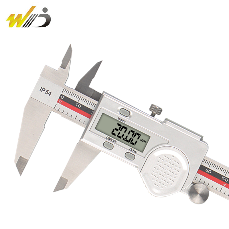 韦度（WD）数显卡尺高精度电子游标卡尺数字不锈钢测厚仪厚度测量仪可配蓝牙 0-150mm