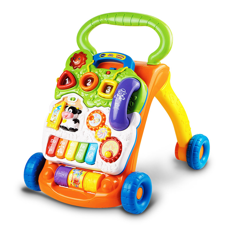 伟易达（Vtech） 多功能学步车 手推车 婴儿调速助步车 宝宝婴幼儿玩具 多功能学步车(橙色)