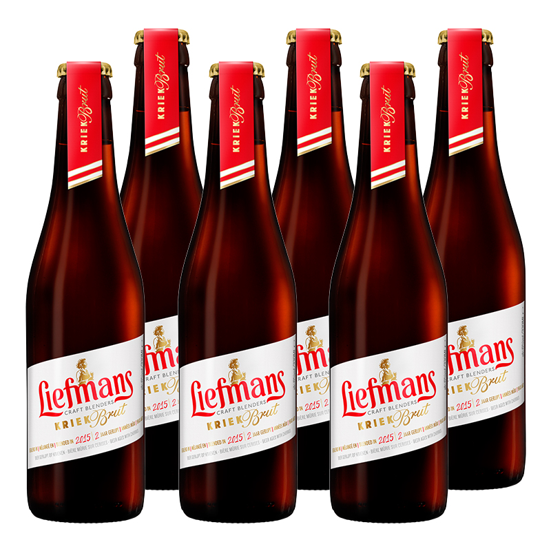 乐蔓比利时原装进口 乐蔓啤酒 女士果味精酿啤酒Liefmans 单装 330mL 6瓶