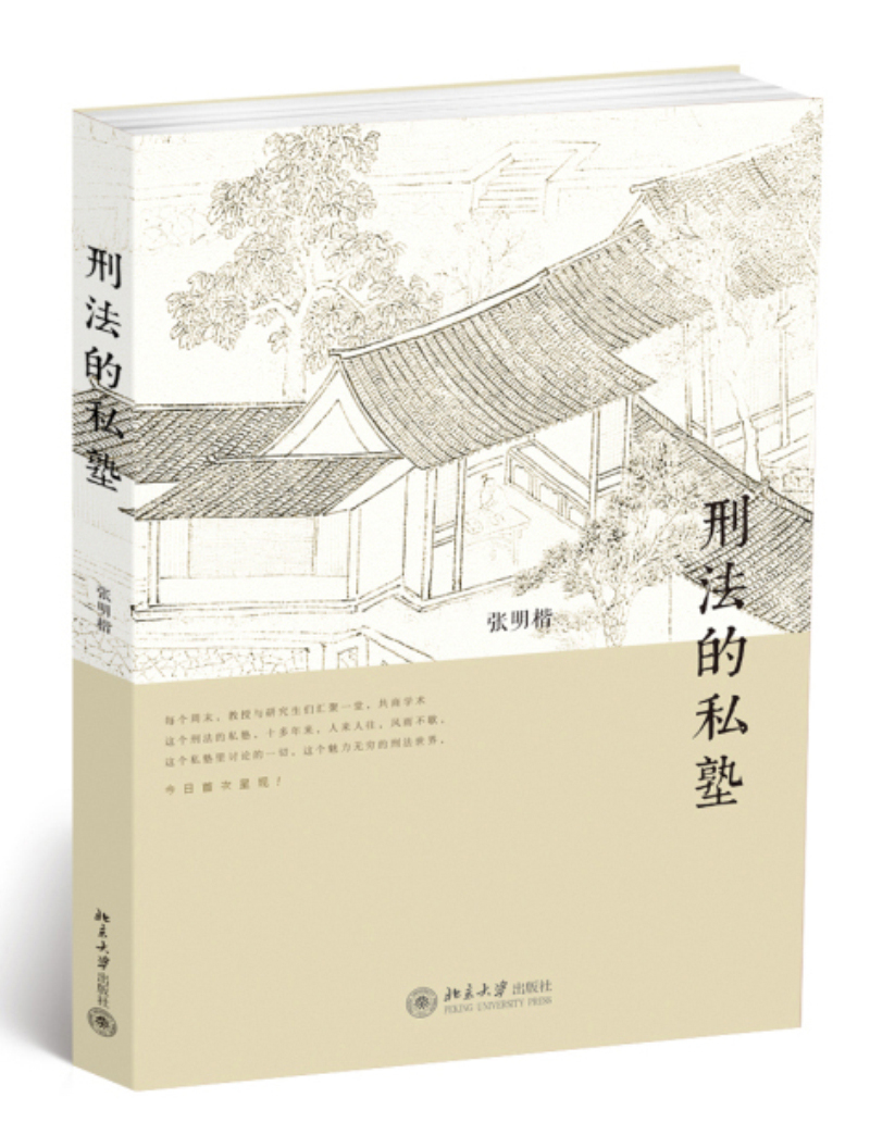 中国刑法新系列图书： 刑法的私塾
