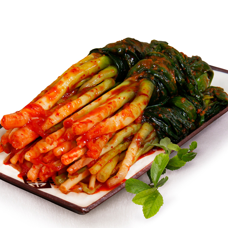 富爸爸香葱泡菜韩国传统手工1000g开胃下饭菜韩式泡菜手工腌制酱菜
