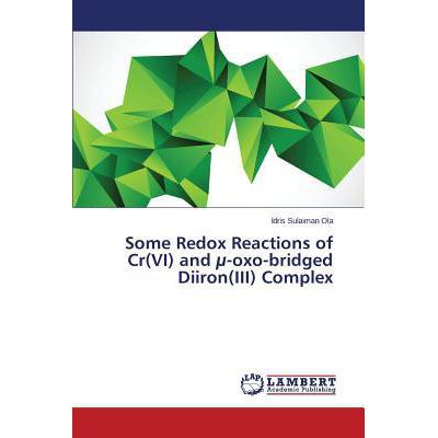 预订 some redox reactions of cr(vi) and -oxo-brid.