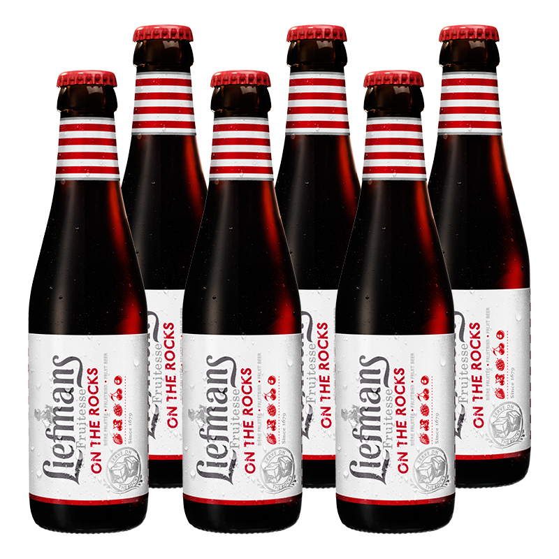 乐蔓比利时原装进口 乐蔓啤酒 女士果味精酿啤酒Liefmans 乐蔓莓果（水果） 250mL 6瓶