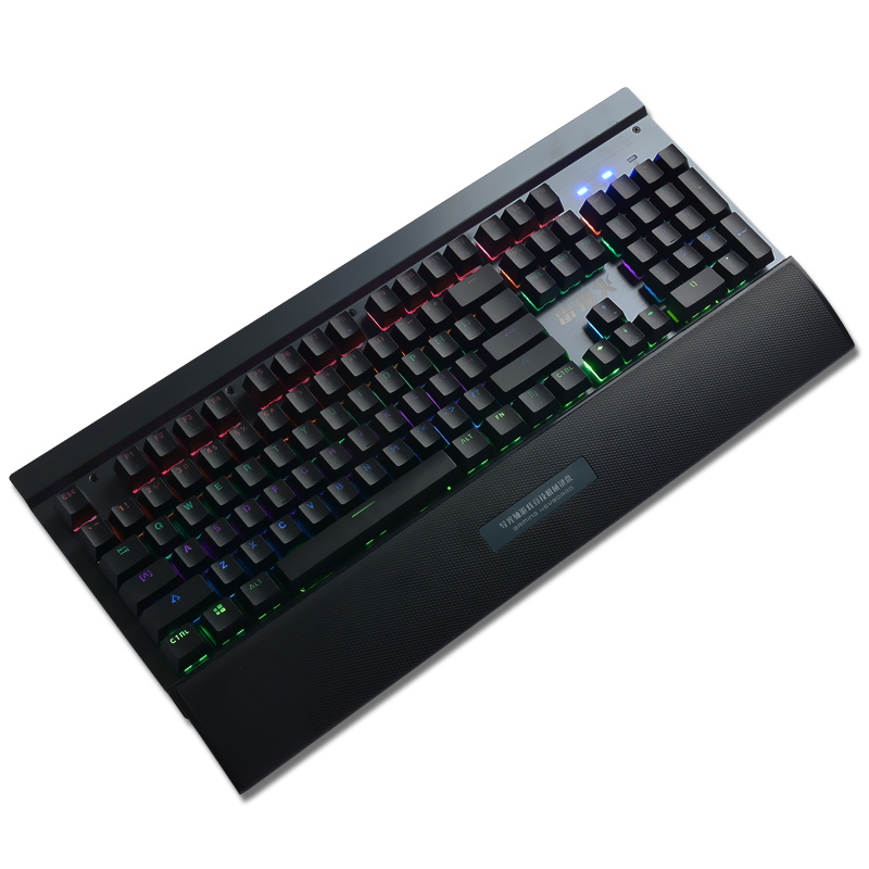机械键盘电竞网吧合金面版导光轴   青轴    吃鸡键盘  绝地求生   带