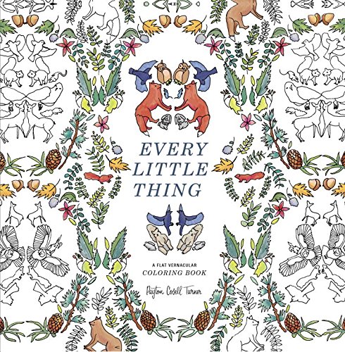 every little thing: a flat vernacular coloring book