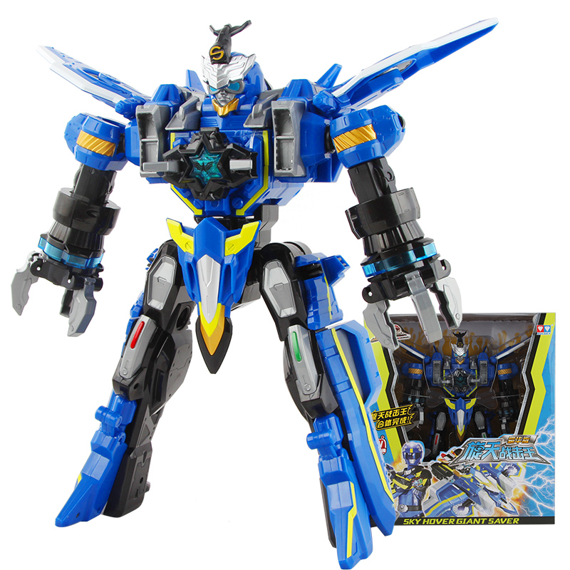 巨神战击队玩具超救创击王豪华合体