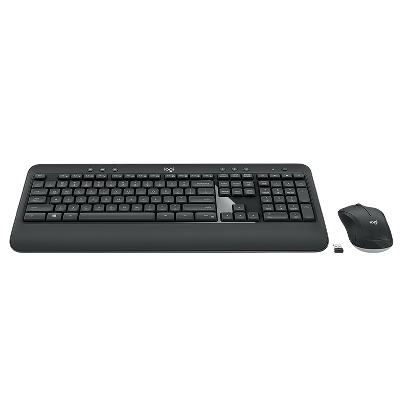 罗技（Logitech）MK540 键鼠套装 无线键鼠套装 办公键鼠套装 全尺寸 黑色 自营 带无线2.4G接收器