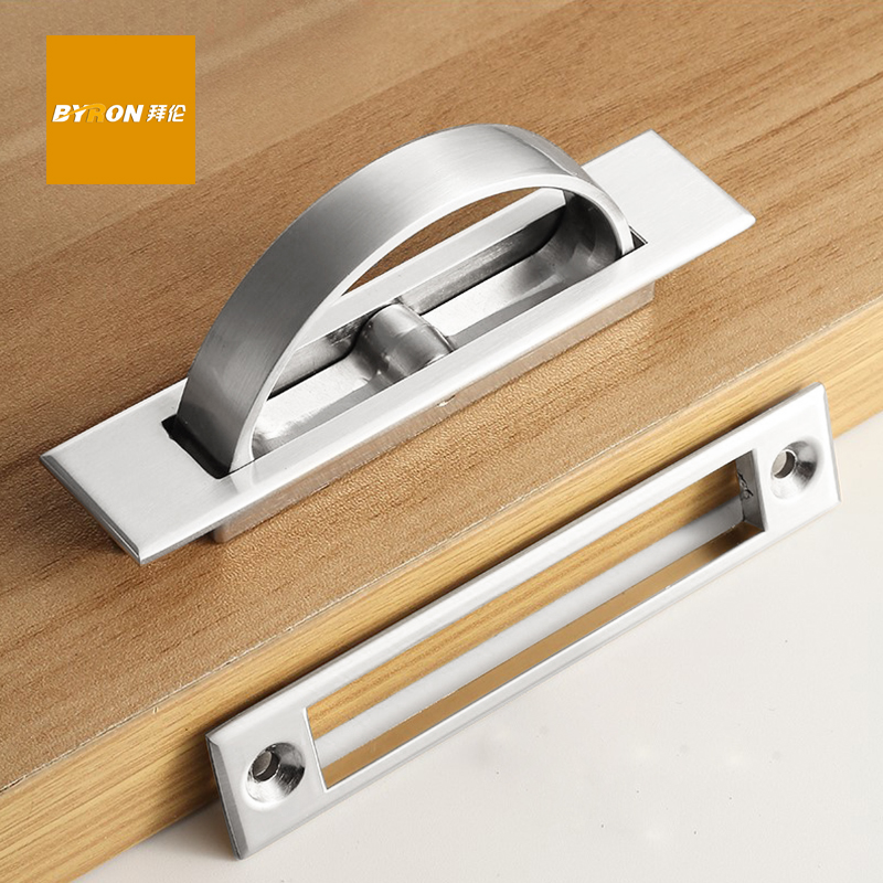 拜伦(byron)榻榻米拉手隐形酒柜抽屉衣柜门提扣手暗柜门旋转隐藏嵌入
