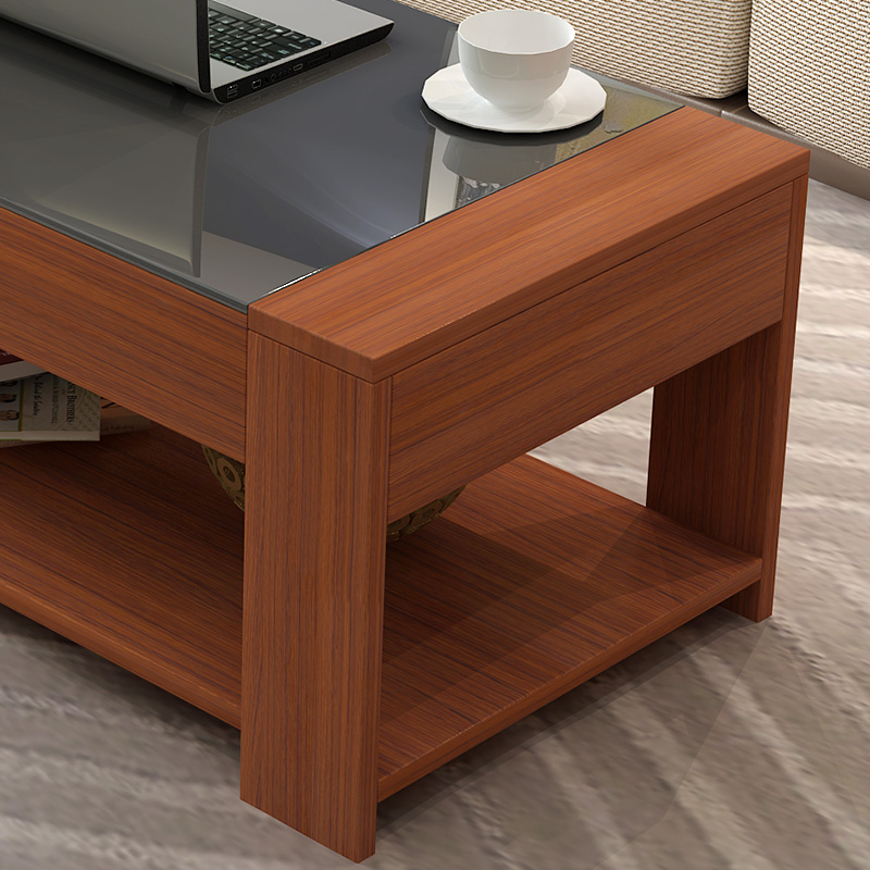 雅美乐双层板材茶几