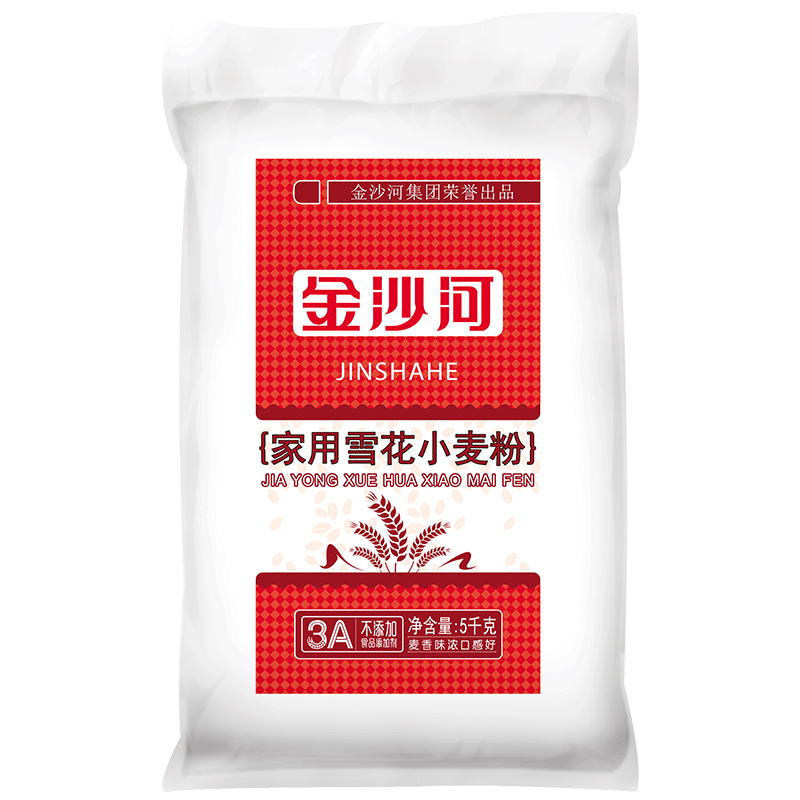 金沙河 家用雪花小麦粉 5kg