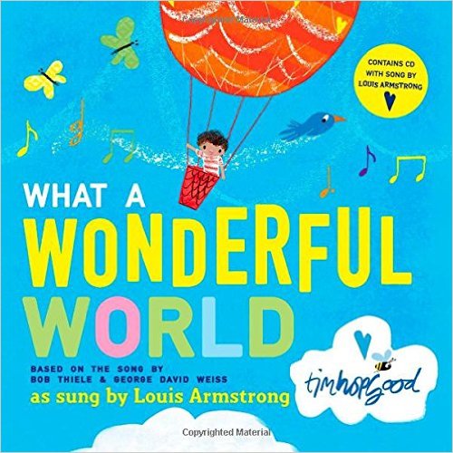 What a Wonderful World Book and CD多棒的世界图书和CD啊 英文原版