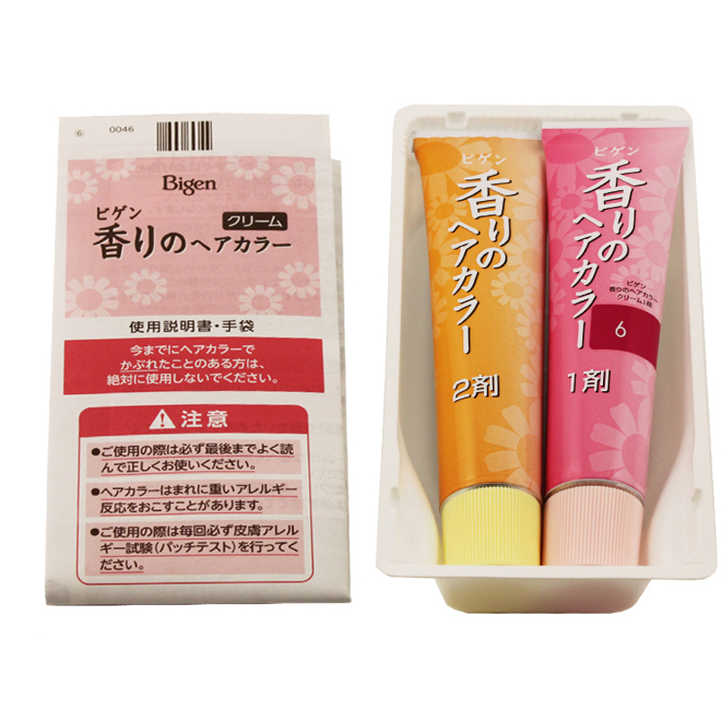 美源（MEIYUAN）美源MEIYUAN 花果香染发霜40g+40g进口染发剂 4号明亮棕色