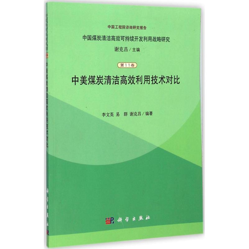 中美煤炭清洁高效利用技术对比