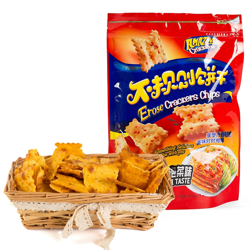 味之旅 (Wishtree)不规则饼干225g*1/2包办公室宿舍零食发酵饼干 酸奶洋葱味 2包 不规则饼干225g