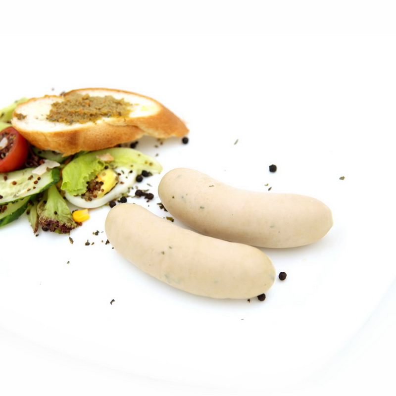 百万富翁-巴伐利亚白肠180g德国纯肉香肠(不添加防腐剂)德式热狗儿童