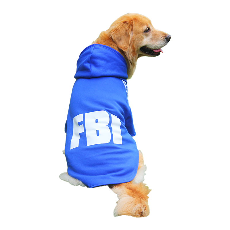 小不点狗狗衣服fbi 大狗衣服秋冬装 中大型犬宠物服装