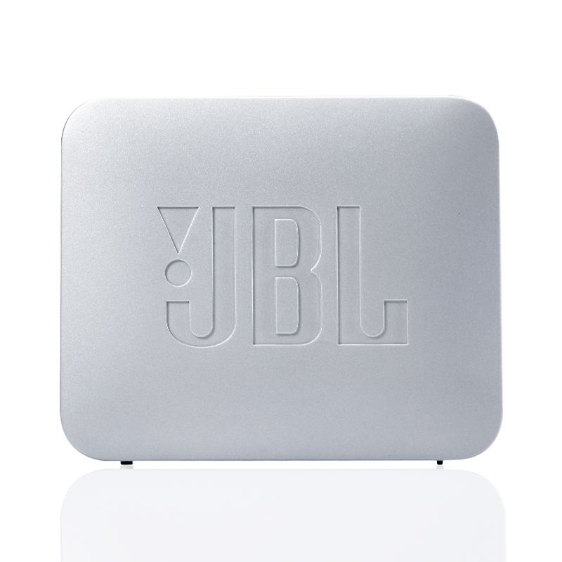 JBL GO2 音乐金砖二代 便携式蓝牙音箱+低音炮 户外音箱 迷你小音响 可免提通话 防水设计 哑光灰