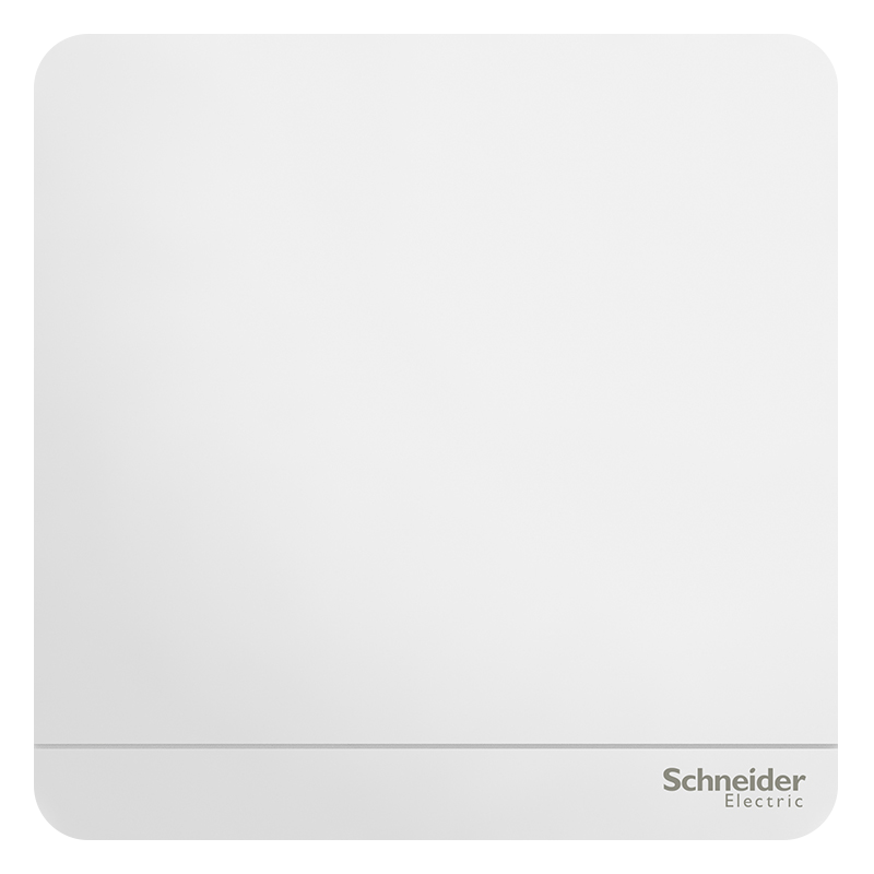 Schneider Electric 施耐德电气 AvatarOn绎尚系列 E8330X_WE_C1 86型开关 空白面板 镜瓷白
